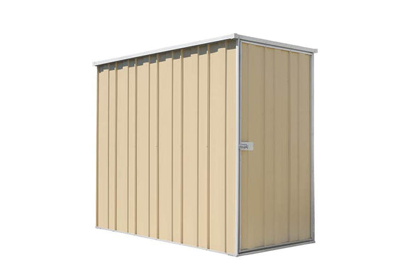 YardStore F36-S Steel Garden Shed - 1.07m x 2.1m x 1.8m