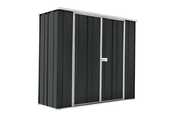 YardStore F62-D Steel Garden Shed - 2.1m x 0.72m x 1.8m