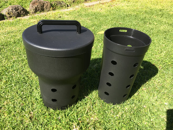 Greenlife Worm Farm In-Ground Micro Compost Tower for Gardens