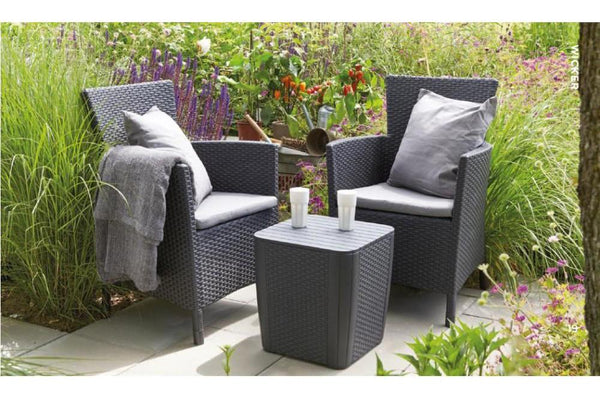 Keter Iowa Outdoor Balcony Patio Set