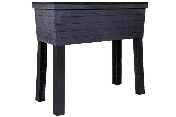 URBAN Plastic Raised Garden Planter 650H x 750W x 370D - Brown