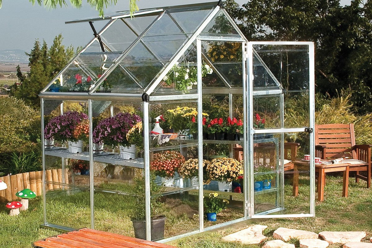 Maze Harmony Premium Polycarbonate Greenhouse 6' x 4' (1.9m x 1.3m)