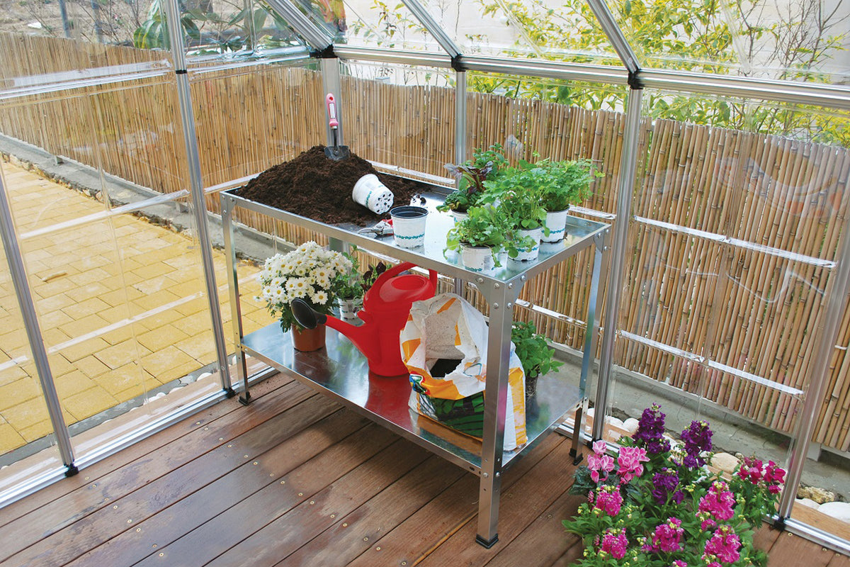 Maze Greenhouse Accessory - Steel Work Bench